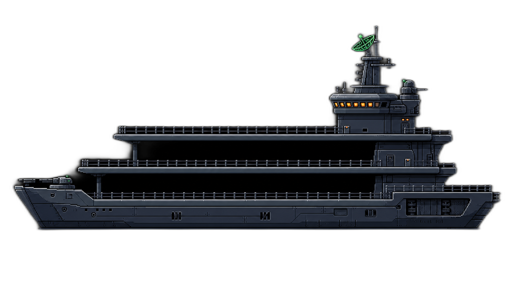 stealth deployment warship